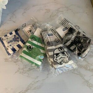 Kids Star Wars Socks - Set of 4 NWT
